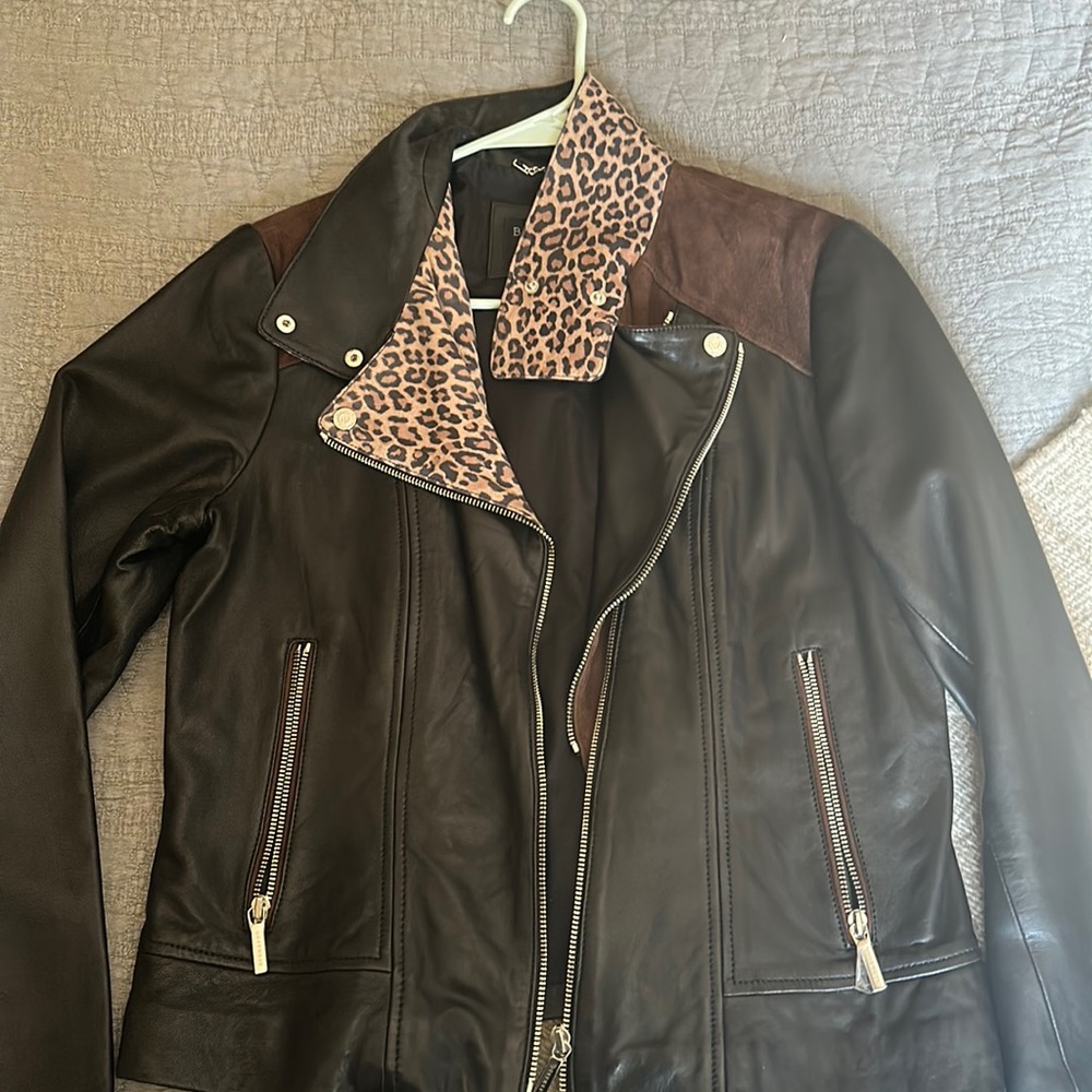 Bernardo genuine leather jacket